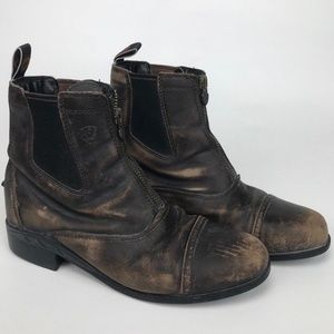 FLASHSALE! Ariat Womens Leather Ankle Boots